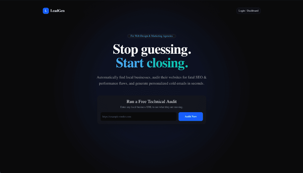 B2B LeadGen Platform